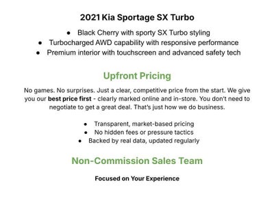 2021 Kia Sportage SX Turbo FWD