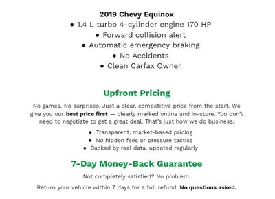 2019 Chevrolet Equinox AWD 4dr LT w/1LT