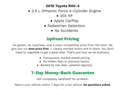2019 Toyota RAV4 LE AWD