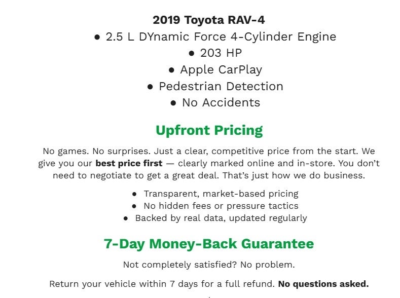 2019 Toyota RAV4 LE AWD