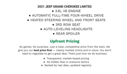 2021 Jeep Grand Cherokee L Limited