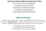 2022 RAM 1500 Big Horn 4x4 Quad Cab 6'4 Box