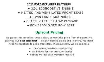 2022 Ford Explorer Platinum