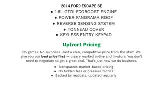 2014 Ford Escape SE