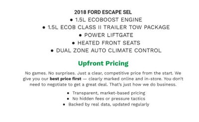 2018 Ford Escape SEL