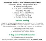 2023 Ford Bronco Badlands 2 Door Advanced 4x4