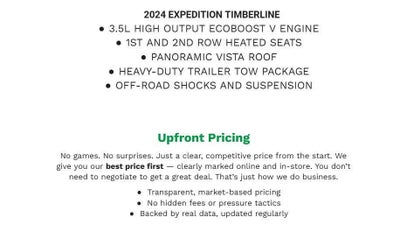 2024 Ford Expedition Timberline 4x4