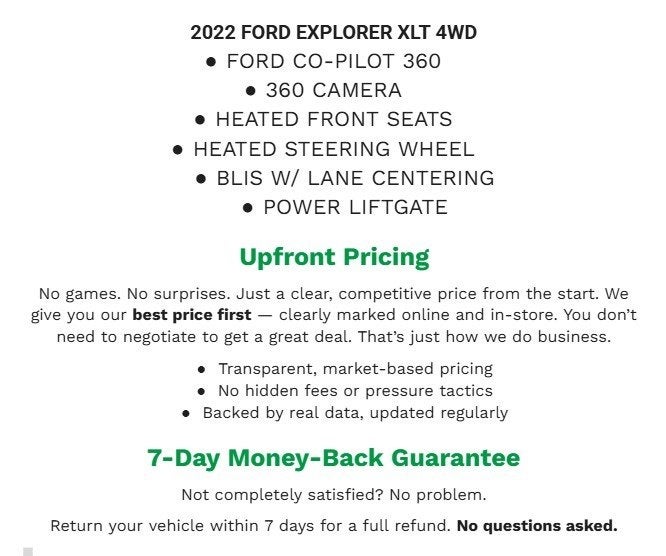 2023 Ford Explorer XLT