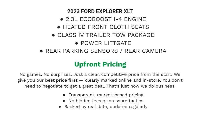 2023 Ford Explorer XLT
