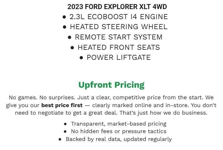2023 Ford Explorer XLT