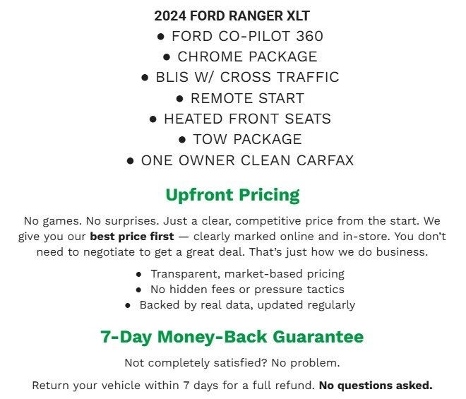 2021 Ford Ranger XLT