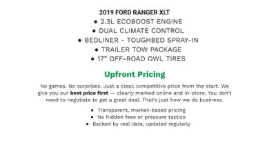 2019 Ford Ranger XLT