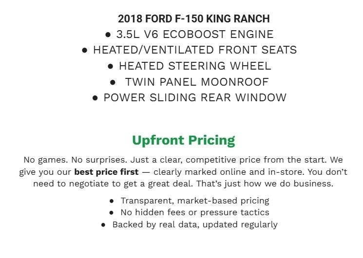 2018 Ford F-150 King Ranch