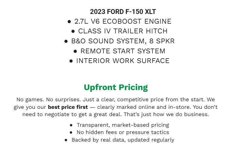 2023 Ford F-150 XLT
