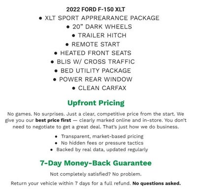 2022 Ford F-150 XLT
