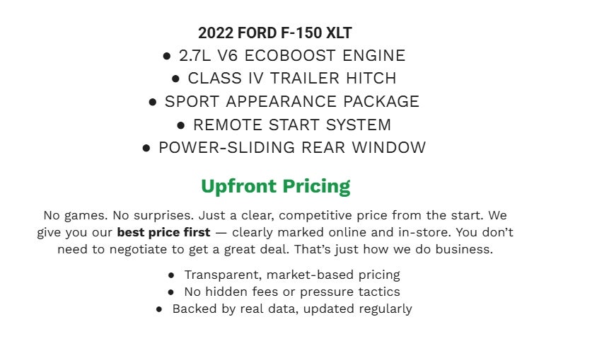 2022 Ford F-150 XLT