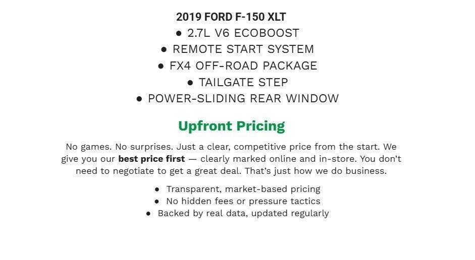 2019 Ford F-150 XLT
