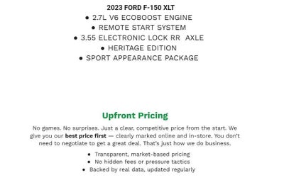 2023 Ford F-150 XLT 4WD SuperCrew 5.5' Box