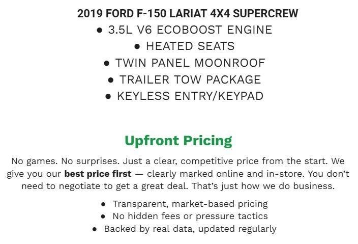 2019 Ford F-150 XL 4WD SuperCrew 5.5' Box