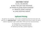 2022 Ford F-150 XLT 4WD SuperCrew 5.5' Box