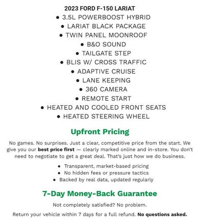 2023 Ford F-150 Lariat