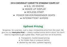 2014 Chevrolet Corvette Stingray 2dr Cpe w/2LT