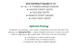 2025 Chevrolet Malibu LT 1LT