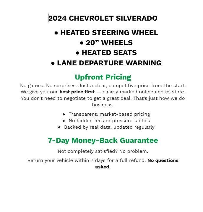 2024 Chevrolet Silverado 1500 LT