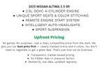 2025 Nissan Altima 2.5 SR