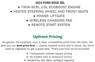 2023 Ford Edge SEL