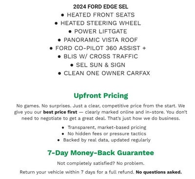 2024 Ford Edge SEL
