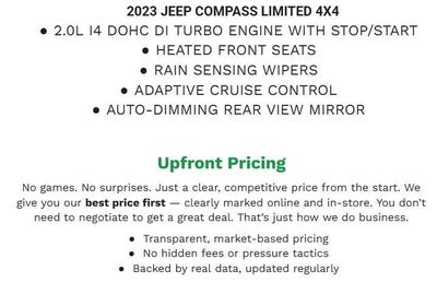 2023 Jeep Compass Limited 4x4