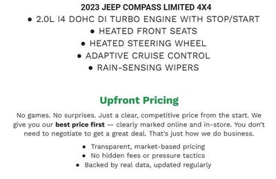2023 Jeep Compass Limited 4x4