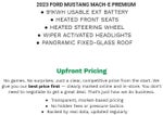 2023 Ford Mustang Mach-E Premium AWD