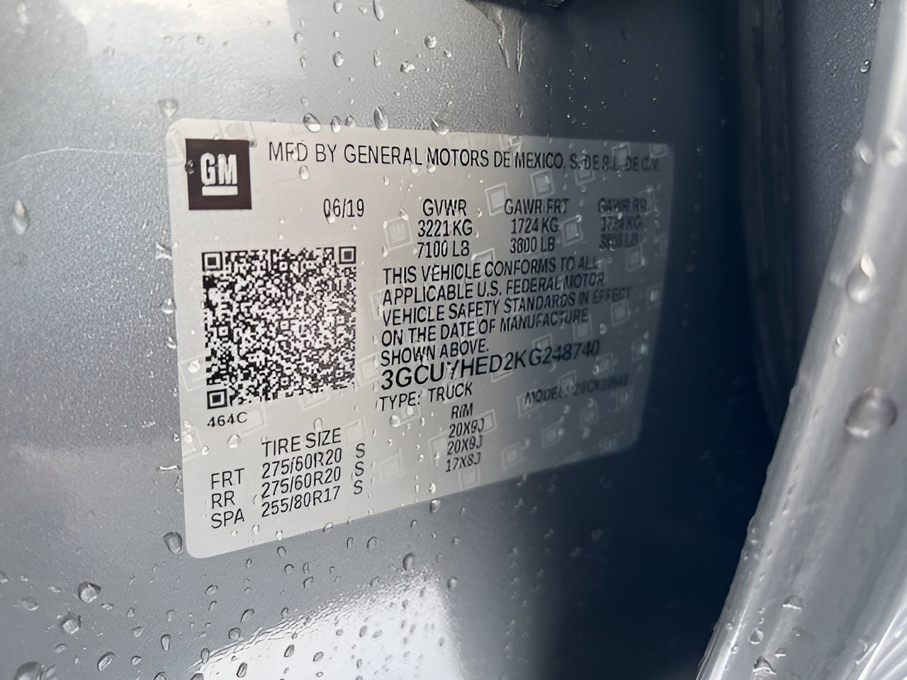 2019 Chevrolet Silverado 1500 High Country