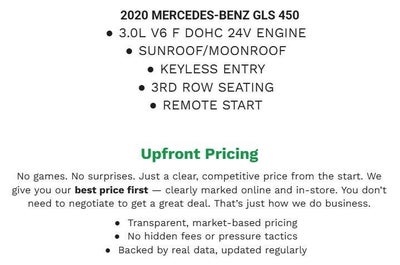 2020 Mercedes-Benz GLS GLS 450 4MATIC®