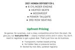 2021 Honda Odyssey EX-L Auto