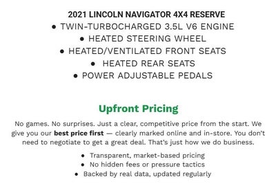 2021 Lincoln Navigator Reserve