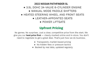 2022 Nissan Pathfinder SL