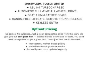 2016 Hyundai Tucson Limited
