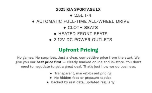 2025 Kia Sportage LX
