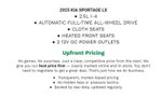 2025 Kia Sportage LX