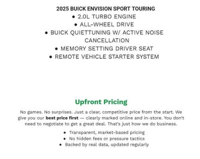 2025 Buick Envision AWD 4dr Sport Touring