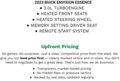 2023 Buick Envision AWD 4dr Essence