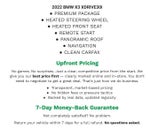 2022 BMW X3 xDrive30i