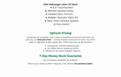 2023 Volkswagen Jetta Sport Auto