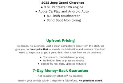2022 Jeep Grand Cherokee WK Limited 4x4