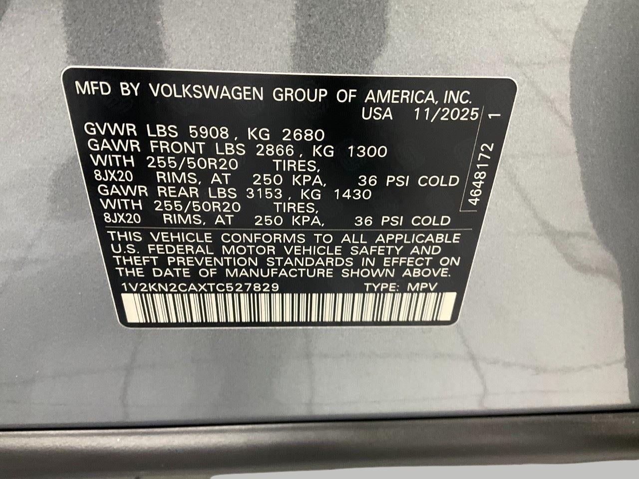 2026 Volkswagen Atlas 2.0T SE w/Technology 4MOTION
