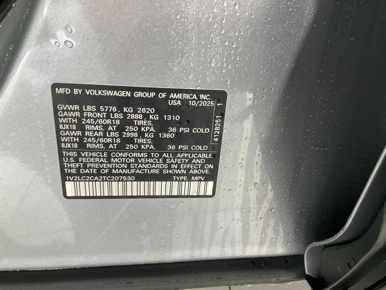 2026 Volkswagen Atlas Cross Sport 2.0T SE 4MOTION