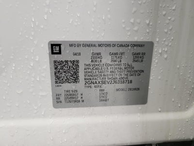 2018 Chevrolet Equinox AWD 4dr LT w/1LT